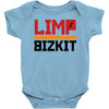 limp bizkit black logo Baby Bodysuit