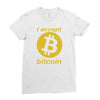 bitcoin Ladies Fitted T-Shirt