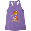 oh, for fox sake Racerback Tank