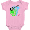 guitar retro music Baby Onesie