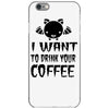 coffee drinkers iPhone 6/6s Case