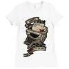 evil save point Ladies Fitted T-Shirt