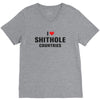 I Love Shithole Countries V-Neck Tee