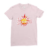 captain obvious Ladies Fitted T-Shirt