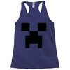 creeper face Racerback Tank