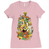 snack pack Ladies Fitted T-Shirt