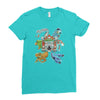 hidden temple Ladies Fitted T-Shirt