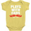 Plays With Cars Baby Bodysuit