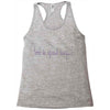 don't be afraid Racerback Tank