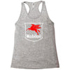 mobil oil vintage logo Racerback Tank