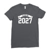 class of 2027 novelty high school elementary Ladies Fitted T-Shirt