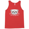 pug mom sugar skull Tank Top
