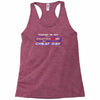 cheat day Racerback Tank