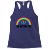 I Am Voting Yes Racerback Tank