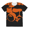 cream ginger baker cream eric clapton jack bruce All Over Women's T-shirt
