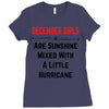 December Girls Ladies Fitted T-Shirt