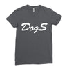 dogs Ladies Fitted T-Shirt