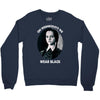 on wednesdays we wear black Crewneck Sweatshirt