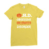 obsessive halloween disorder Ladies Fitted T-Shirt