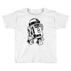 r2 d2 retro star wars sci fi lucas Toddler T-shirt