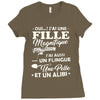 j ai une fille magnifique Ladies Fitted T-Shirt