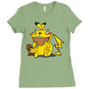 pika chu Ladies Fitted T-Shirt