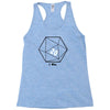 i win Racerback Tank