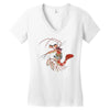 pirate shrimp Women's V-Neck T-Shirt