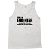 engineer funny t shirt engineers are never wrong t shirt shirt funny t Tank Top