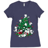 cat tree Ladies Fitted T-Shirt