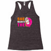 She Wants The D - Dunkin Donuts Racerback Tank