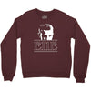 eleven stranger tv show mike lucas dustin will demogorgon dart Crewneck Sweatshirt