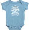 Poppa The Man The Myth The Legend Baby Onesie