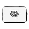 fries before guys Laptop sleeve