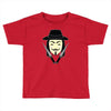 v for vendetta Toddler T-shirt
