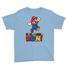run, mario run Youth Tee
