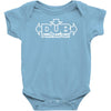 down and out Baby Onesie