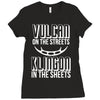vulcan in the streets, klingon in the sheets Ladies Fitted T-Shirt