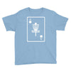 disc golf ace card target chains frisbee basket Youth Tee