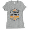 Legends are born in November Ladies Fitted T-Shirt