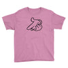 mickey pistol hands gun hip hop mens r&amp;b gangsta banksy grey t shirt s Youth Tee
