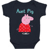 peppa pig aunt pig Baby Bodysuit