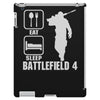 eat sleep battlefield 4, funny iPad 3 and 4 Case