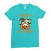 bichon frise Ladies Fitted T-Shirt