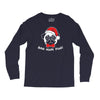 bah hum pug scrooge grinch christmas Long Sleeve Shirts