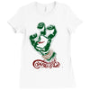 screaming mutant hand Ladies Fitted T-Shirt