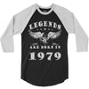 legends are born in 1979 hoodie 7 3/4 Sleeve Shirt