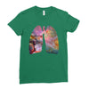 Cosmic Breath Ladies Fitted T-Shirt