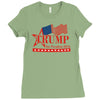 trump 2016 for president election Ladies Fitted T-Shirt