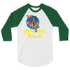 hong kong phooey 3/4 Sleeve Shirt